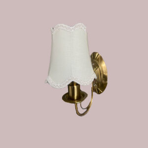 Covered White Design Lamp Wall Light